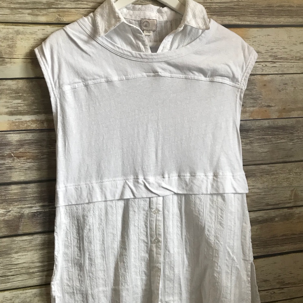 NWT ANTHROPOLOGIE Postcard Tunic Top - Picture 7 of 8